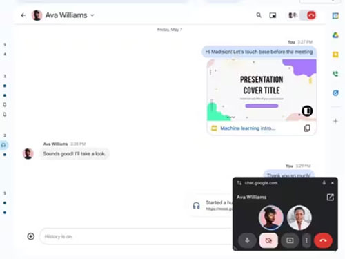 google chat 推出“huddles ”功能，允许您和同事进行快速音频通话